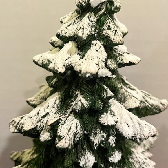 Dept 56 Village "Snowy Scotch Pines" and Extra Snowmen - Picture 7 of 15